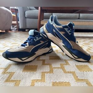 PUMA x Maison Kitsuné Mirage Sport “Blue Depths” Sneakers